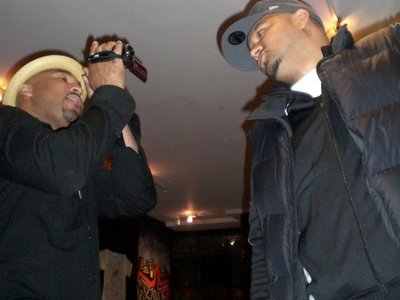 TDot Pioneers Exhibit Party Chris GotRocks Jackson & Carlito (aka MC B, BKool)