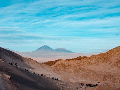 Beyond the desert lies great expectation, keep walking and see the real oasis.