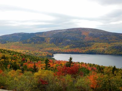View from atop Cadillac Mountain (Acadia National Park)