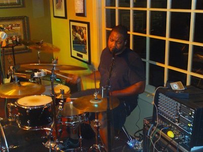 Jon singing BGV's