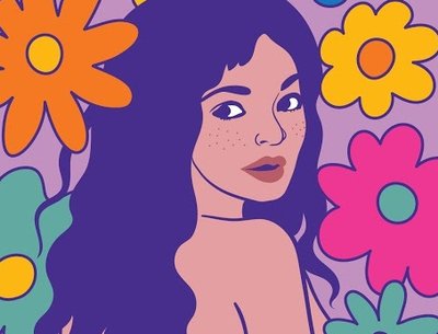 Beautiful Whim Grace character designed by Rachel Rosenkoetter ! Stickers available this late fall.