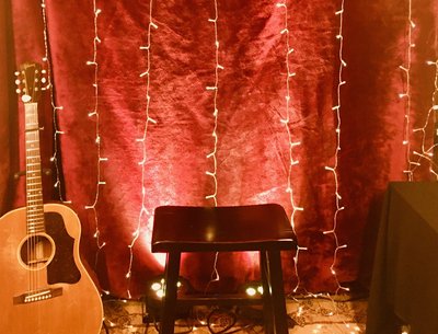 Live from my basement! Facebook live concert in April 2020.