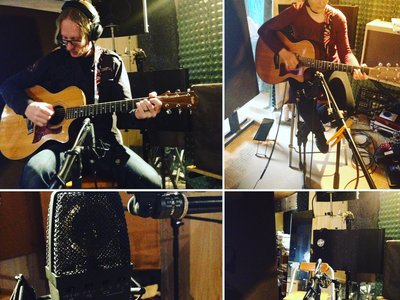 Recording guitars for new ep