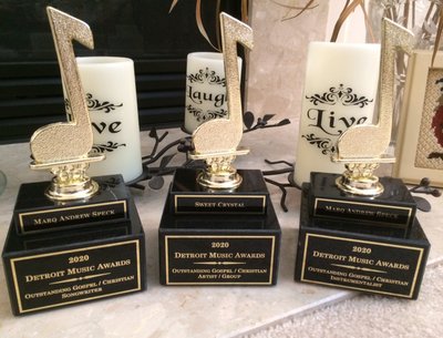 2020 Detroit Music Awards have landed... 6 months later, still just as sweet!