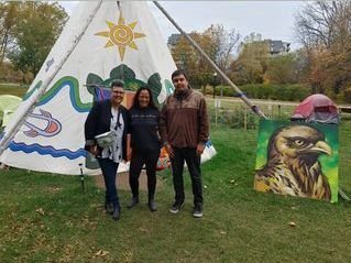 Land Back Camp, Kitchener. Oct 18th 2020 with Amy Duguid