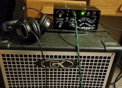 I Love my Nite Walker Bass guitar tube PreAmp