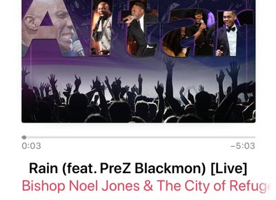 RAIN feat. Prez Blackmon Bishop NOEL Jones & City Of Refuge Choir