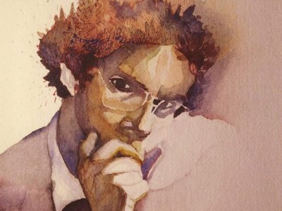 Effron White - Self Portrait. c. 1982