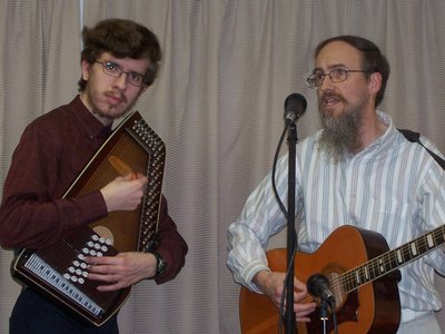 February 2020 Open Mic with auto harp and guitar