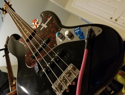 My Jazz bass, I use Tsunami Cables... the best in my opinion!
