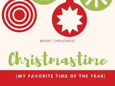 Christmastime (My Favorite Time of the Year) -- Benita Charles
