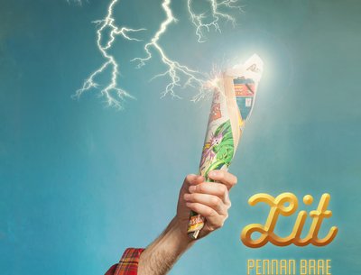 Album artwork for new album, 'Lit'; coming Jan 29.