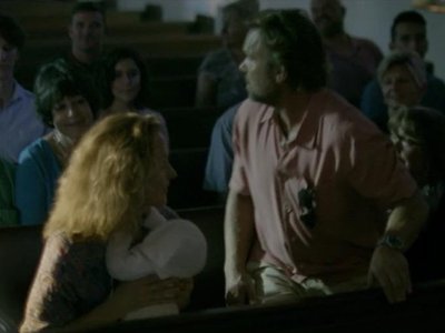 Background acting role in Bloodline (Netflix, season 3/episode 4). I'm behind Kevin's head