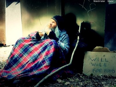 Seymore Dingleweed from my music video for Ne'er Do Well 
