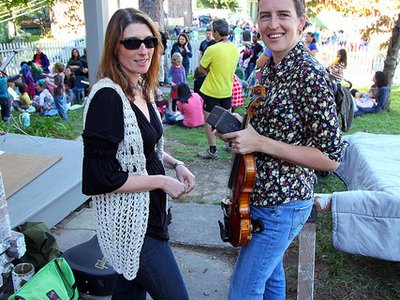 Rachel and Liz @ Aquefest