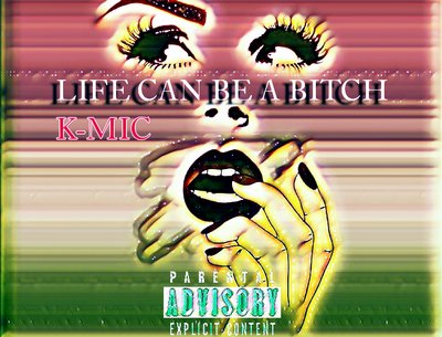 K-Mic Life Can Be A Bitch artwork by:Domination J 