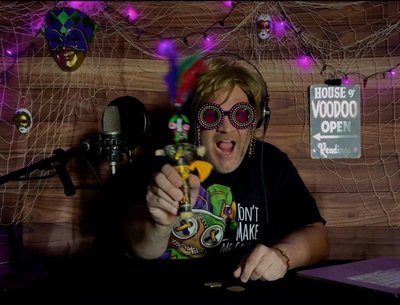 Voodoo DJ from my music video shoot for Halfway to Memphis