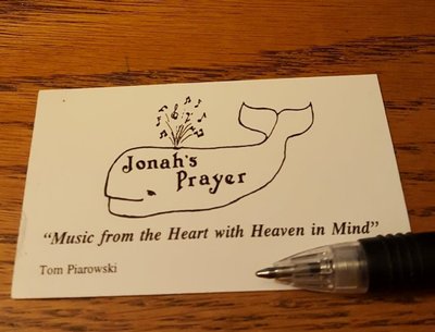 An original JP card from the 90's (covered up the phone number because it is no longer mine!)