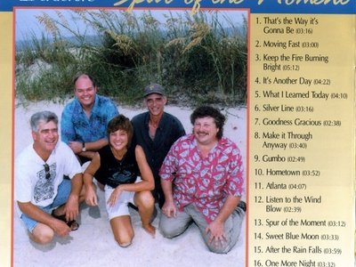 Spur of the Moment CD back