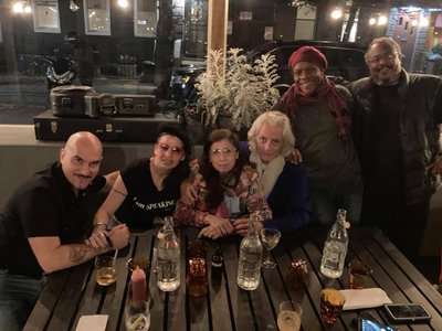 And I Became of the Dark post-session dinner 11.8.20