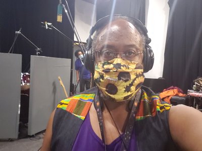 And I Became of the Dark session, Ras Moshe Burnett
