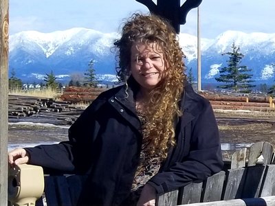 In Kalispell, Montana ... enjoying one of God's beautiful gifts ...The Mission Mountains