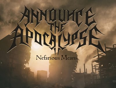 Cover of the upcoming second full-length "Nefarious Means."