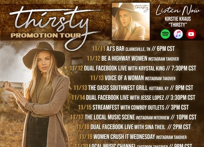 Thirsty Promotional Tour