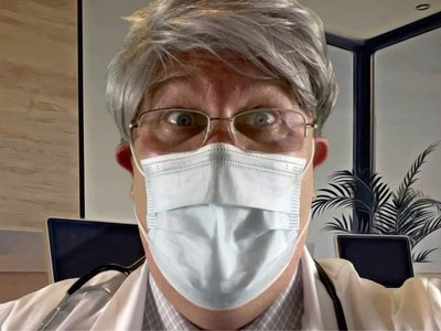 Dr Brian J Fox, MD, PhD from my music video for Have Another Cigarette 