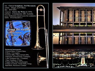 Gerry Joe Weise, Coo-ee Symphony, 3rd Movement, National Liibrary of Australia.