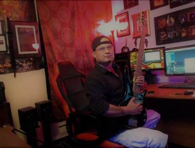 Working out some bass sections.