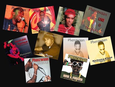 Phoenix James - Spoken Word Poetry Album Discography 2000 - 2009