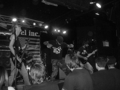 rebel inc. opening for Anti-Flag at The Otto Bar in Baltimore, MD.