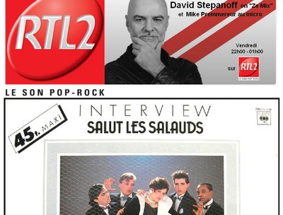 INTERVIEW  "Salut Les Salauds" on RTL2ðŸ“»