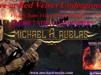 Michael A. Ruelas - Guitarist Musician Composer SHREDGUY records photo