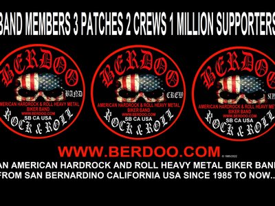 🔴You Rock www.BERDOO.com Booking@Berdoo.com JC Berdoo owns BERDOO & ALIEN-AID Beverage™©® 198