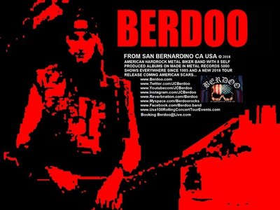 🔴You Rock www.BERDOO.com Booking@Berdoo.com JC Berdoo owns BERDOO & ALIEN-AID Beverage™©® 198