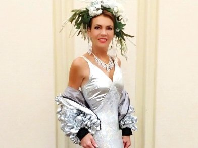 Blessed to model for Dophie a designer from Germany, in the Model Icon Fashion show in Chicago.