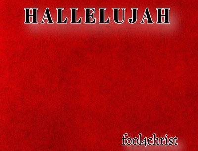 HALLELUJAH