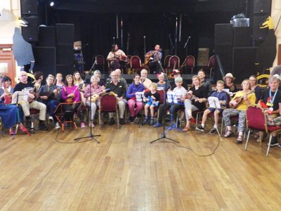 Uke workshop performance - Broadstairs 2019