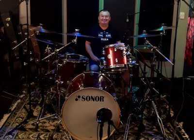 Drummer and musician par excellence: Paul 'Spike' Glover