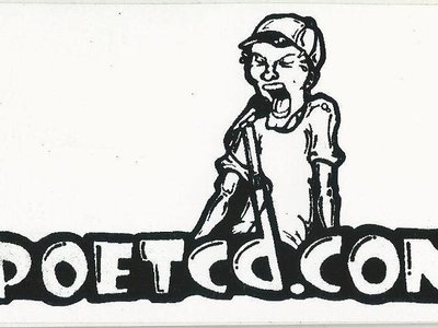 Original PoetCD Logo that was designed by a friend of Al Letson, Jr. whose name escapes me.