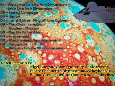 In the Nth Dimension - Back Cover