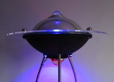 My saucer was inspired by late 1800s War of the Worlds drawings