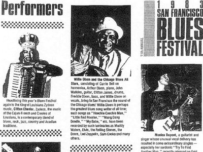 1983 SF Blues Festival