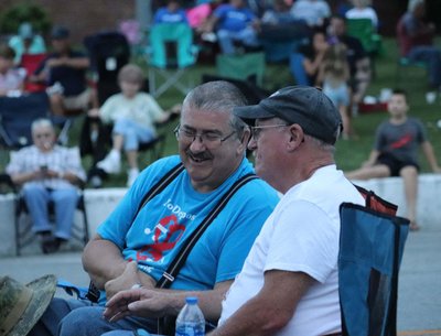 42nd. Annual Monroe County Watermelon Festival 2021 Mark & Chuck Relaxing before The Show!