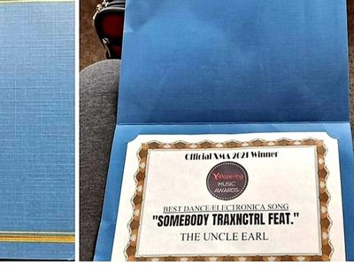 2021 XMA Awards Certificate