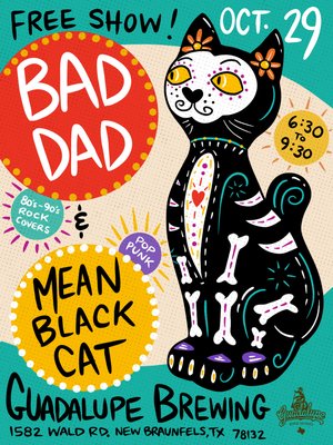 Mean Black Cat photo