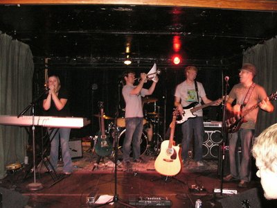 Brian on Trumpet at the Underground Lounge