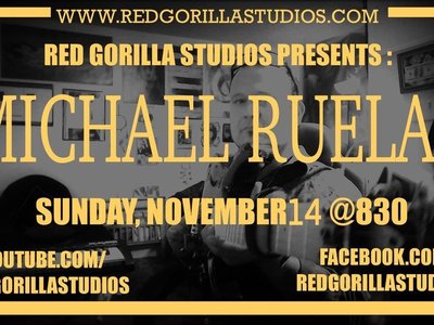 I will be performing live @ RED GORILLA STUDIOS LLC Sunday 14th 2021 8:30 pm